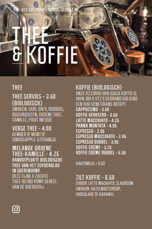 thee koffie